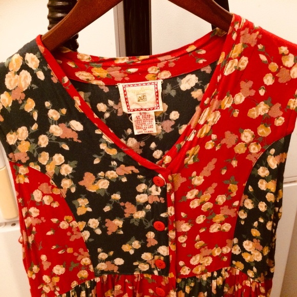 Vintage Girls, oh so pretty, size 10 floral dress - Picture 3 of 9